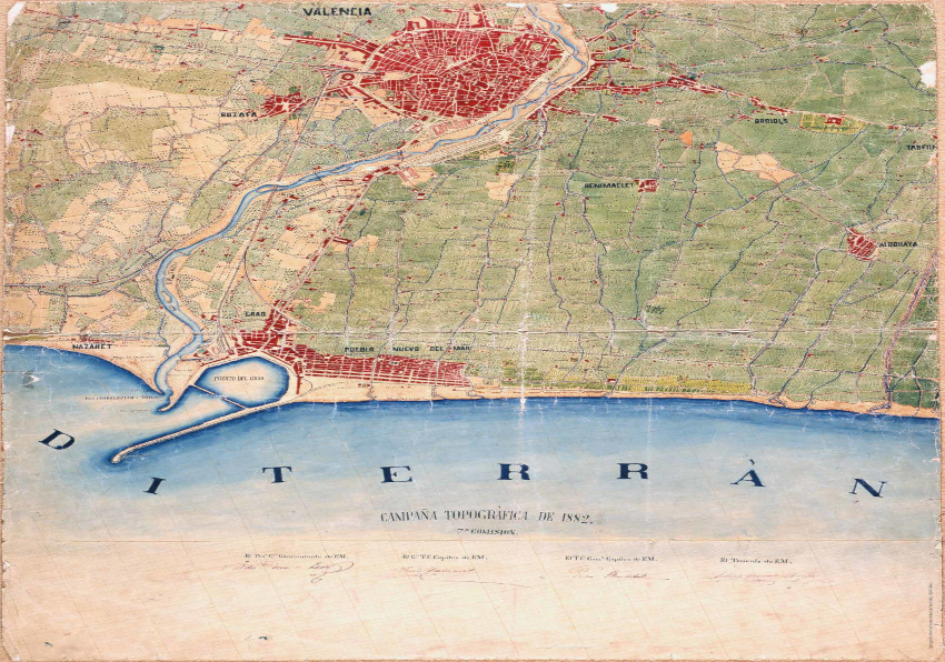 event image:Mapa antic de la ciutat de València