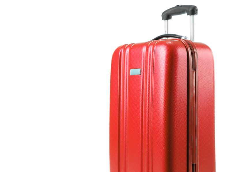 Imagen del evento:maleta roja Bolsa de viaje