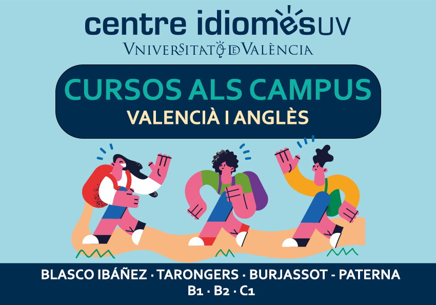Imagen del evento:Imagen gráfica de los Cursos en los Campus de la UV.