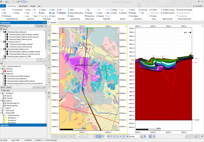 La empresa escocesa Petex dona a la Universitat de València diez licencias de su software de geología MOVE por valor de casi 2 millones de libras