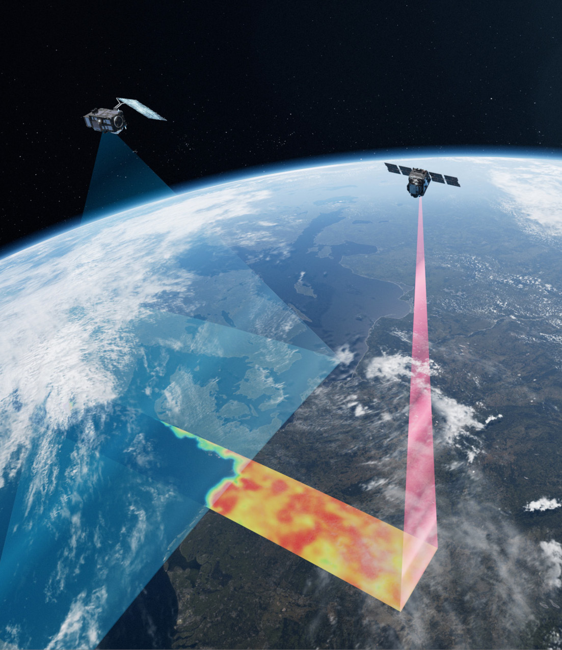 FLEX en tàndem amb Sentinel-3. PHOTO: ESAATG medialab